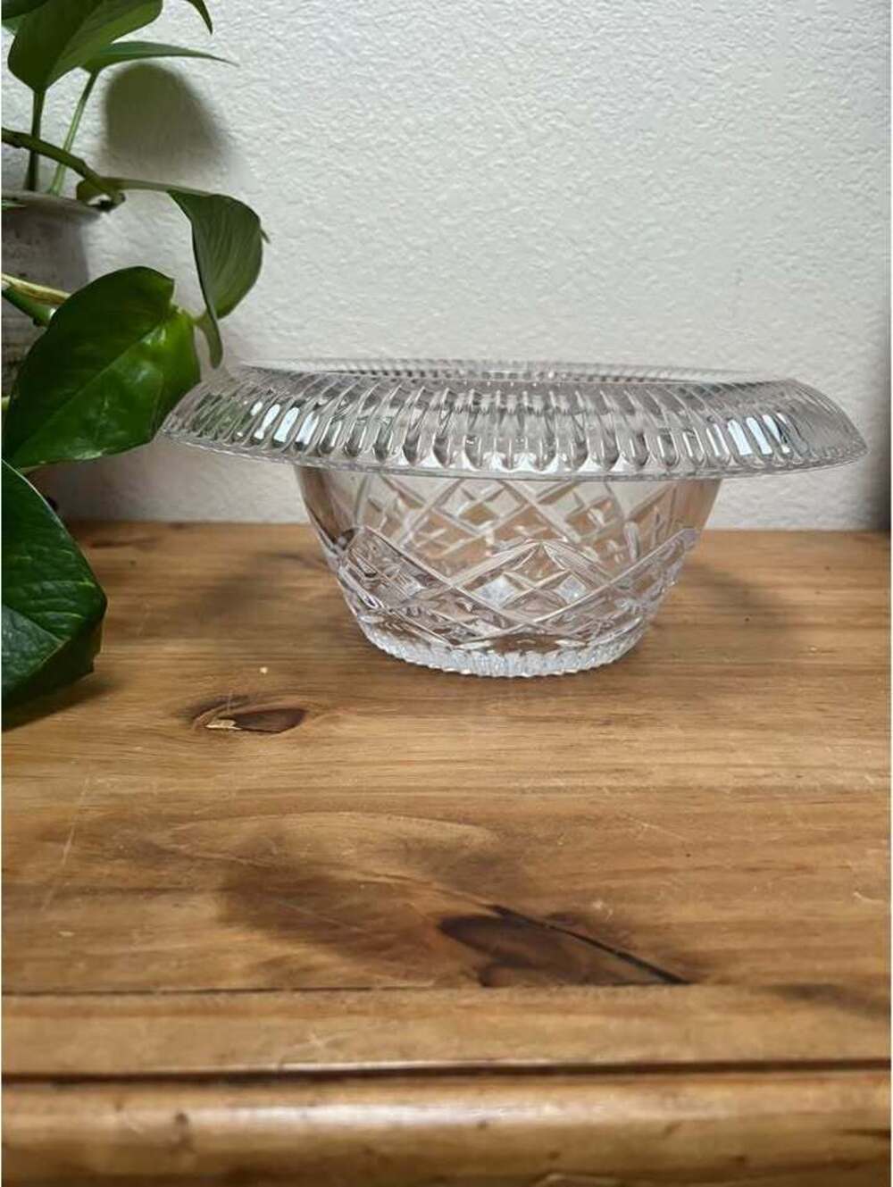Waterford Crystal Turnover Bowl Irish Treasures